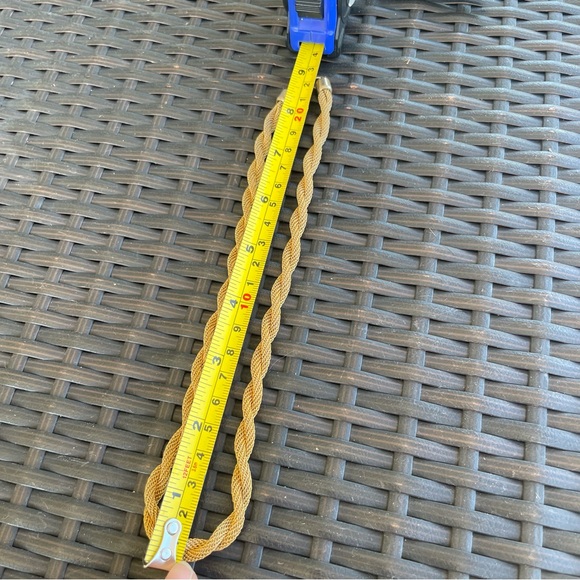 Set - Gold Necklace & Clip On Earrings - Picture 4 of 5